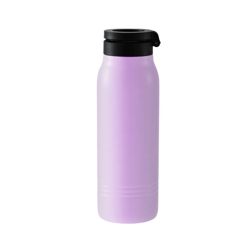 Lavender Magnetic Lid Stainless Steel Water Bote